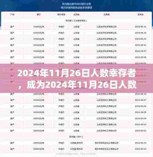 成为2024年11月26日幸存者,全面任务指南