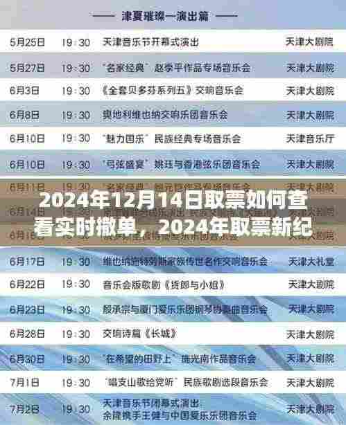 揭秘实时撤单功能背后的故事与影响,2024年取票新纪元指南