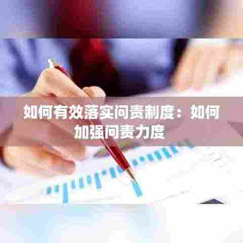 如何有效落实问责制度:如何加强问责力度