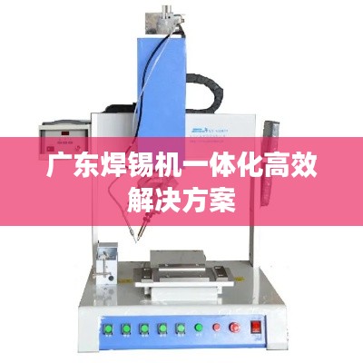 广东焊锡机一体化高效解决方案