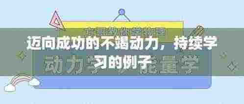 迈向成功的不竭动力，持续学习的例子