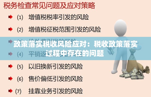 政策落实税收风险应对:税收政策落实过程中存在的问题