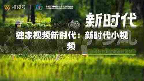 独家视频新时代:新时代小视频