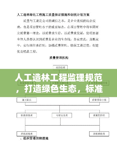 人工造林工程监理规范，打造绿色生态，标准化建设引领未来