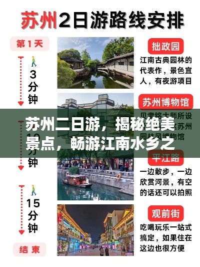 苏州二日游,揭秘绝美景点,畅游江南水乡之旅