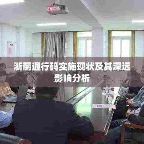 浙丽通行码实施现状及其深远影响分析