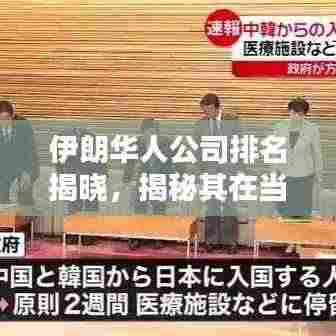 伊朗华人公司排名揭晓,揭秘其在当地的影响力与地位