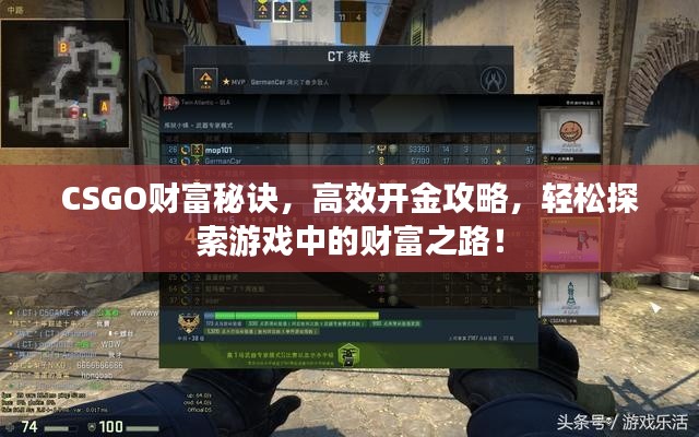 CSGO财富秘诀,高效开金攻略,轻松探索游戏中的财富之路!